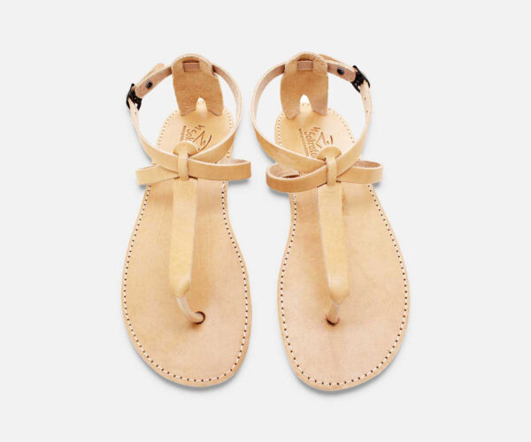 Paxos greek leather sandal